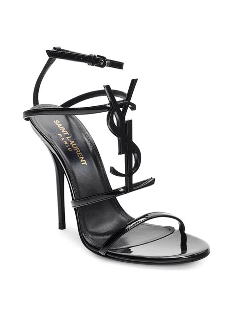 ysl strappy heels|YSL cassandra heels.